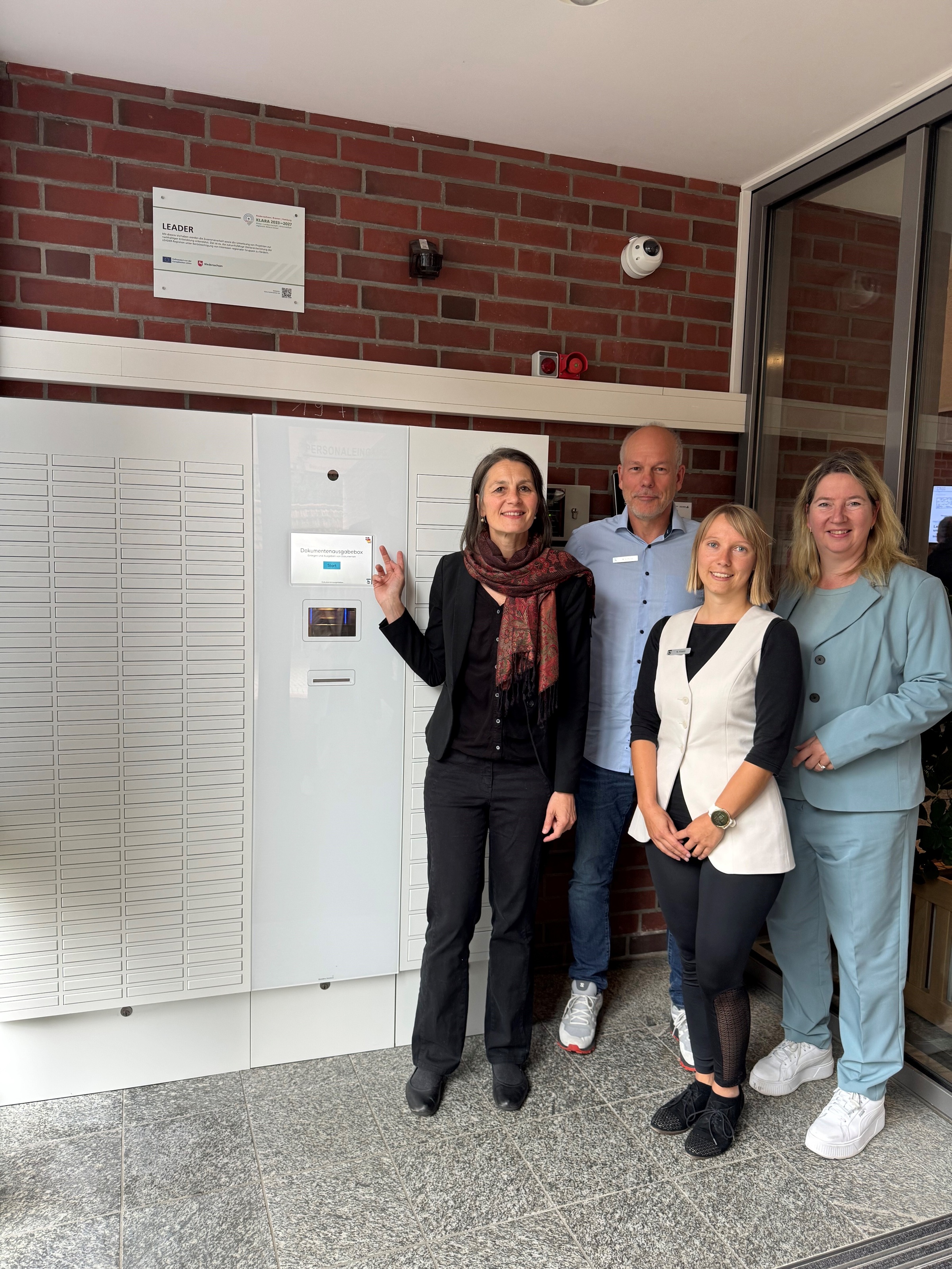 Staudte Scholz Kaatz und Butter an der DAB Harsefeld Foto ML   web